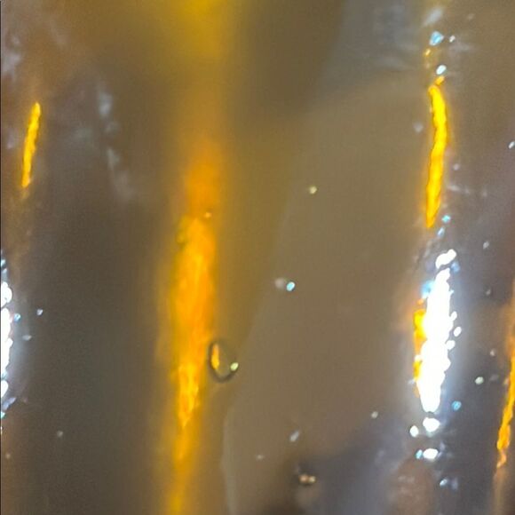 Vintage Amber Apothecary Jar / Glass Vase #2347 - Picture 4 of 6